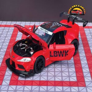 Toyota Supra in Red