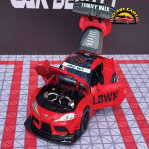 Toyota Supra in Red