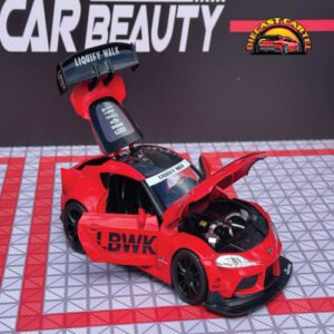 Toyota Supra in Red