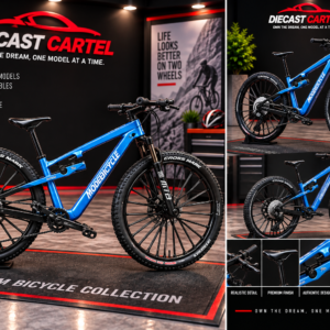 1:10 scale racing bicycle model