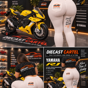 1:18 scale Yamaha YZF-R1 motorcycle model