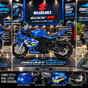 1:18 scale Suzuki GSX-R1000 motorcycle model