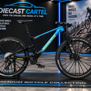 1:10 scale mountain bicycle model