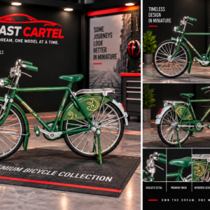1:10 scale classic bicycle model