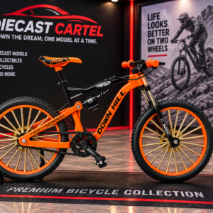 1:10 scale mountain bicycle model