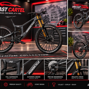 1:9 scale downhill mountain bicycle model
