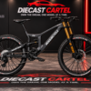 1:9 scale downhill mountain bicycle model