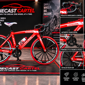 1:10 scale road racing bicycle model
