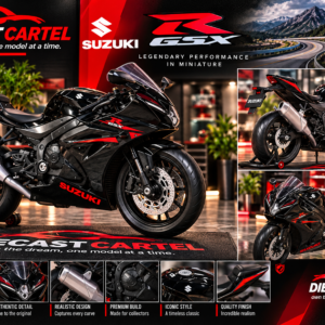 1:18 scale Suzuki GSX-1000R motorcycle model