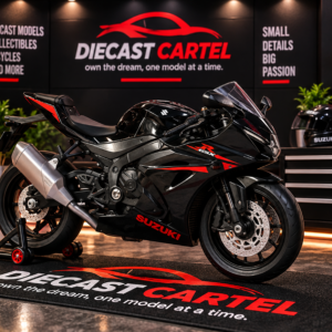1:18 scale Suzuki GSX-1000R motorcycle model