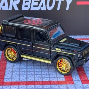 1:24 Mercedes G63 Style V12 Remote Control Model Car – Black & Gold - Image 3