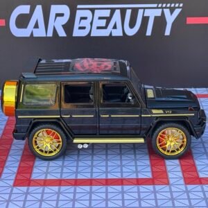 1:24 Mercedes G63 Style V12 Remote Control Model Car – Black & Gold - Image 11