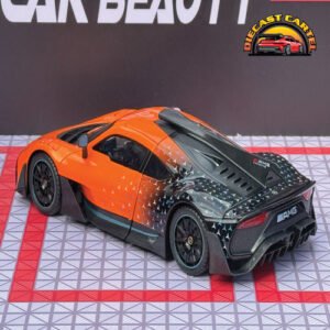 1:18 Scale Mercedes-Benz ONE Orange Diecast Collectible Model - Image 3