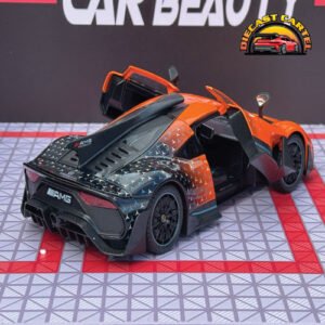 1:18 Scale Mercedes-Benz ONE Orange Diecast Collectible Model - Image 5