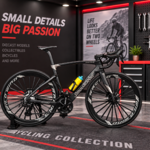 1:10 scale racing bicycle model